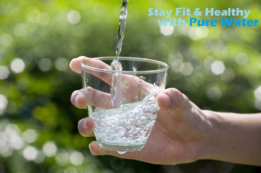 stay healthy with pure water